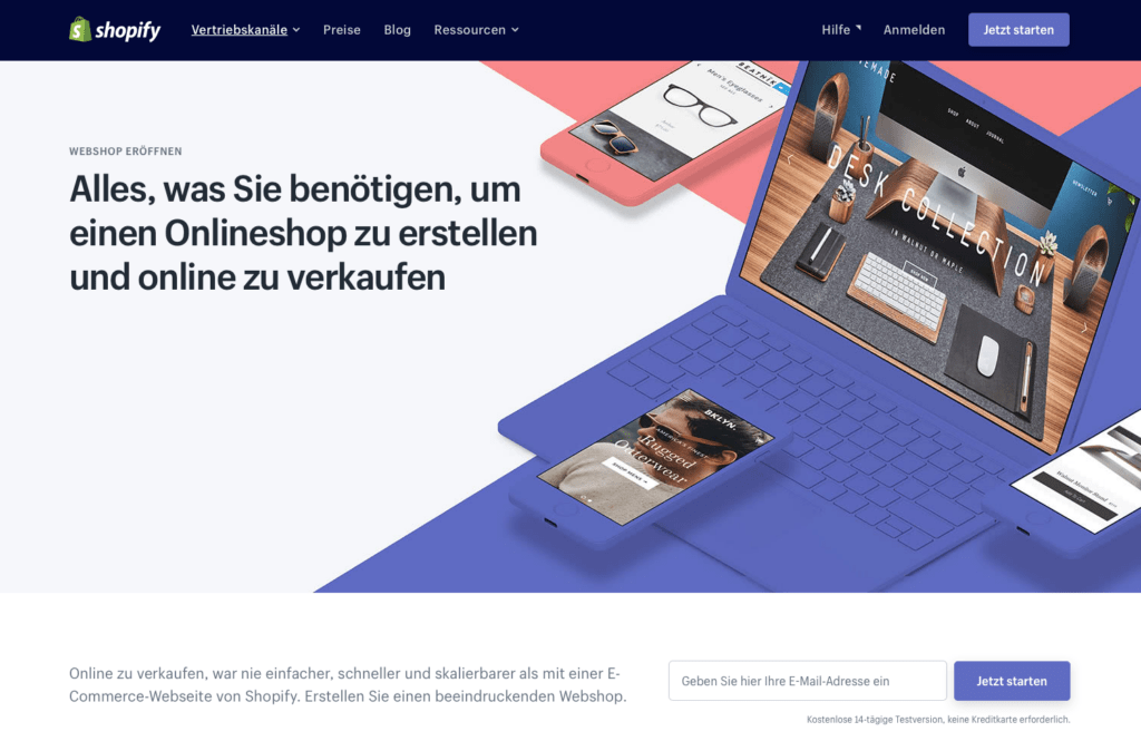 Shopify Agentur eCommercely