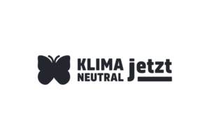 Logo Klima neutral jetzt grau