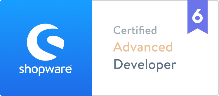 Shopware Zertifikat Advanced Developer
